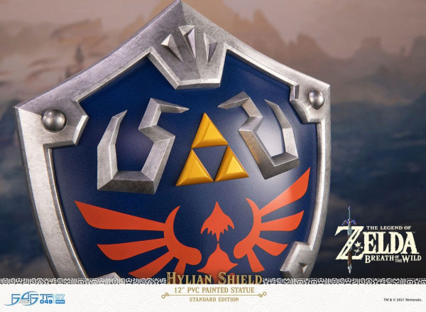 The Legend of Zelda Breath of the Wild PVC Statue Hylian Shield Standard Edition 29 cm 12