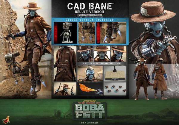 Star Wars The Book of Boba Fett: Cad Bane (Deluxe Version) 1/6 Action Figure - Hot Toys
