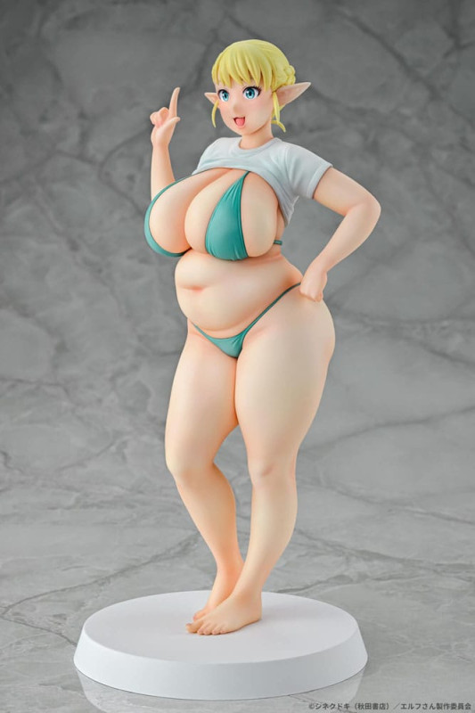 Plus-Sized Elf PVC Statue 1/7 Elfuda 26 cm 3