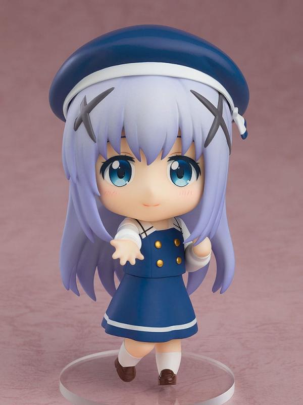 Is the Order a Rabbit Nendoroid Action Figure Chino: Winter Uniform Ver. 10 cm