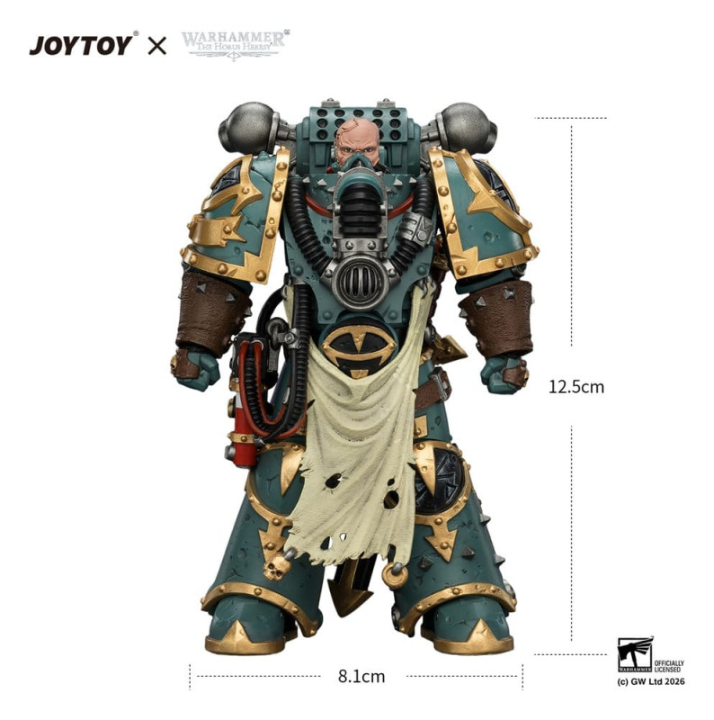 Warhammer Action Figure Sons of Horus Maloghurst the Twisted, the Warmaster's Equerry 13 cm 10