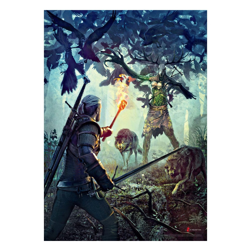 The Witcher Premium Puzzle Leshen (1000 pieces) 5