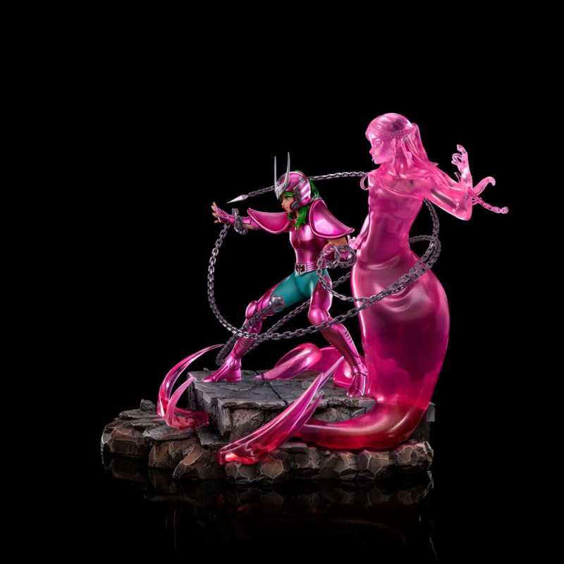 Saint Seiya Deluxe Art Scale Statue 1/10 Andromeda Shun 23 cm 5