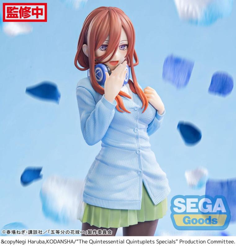 The Quintessential Quintuplets Specials Luminasta PVC Statue Miku Nakano 20 cm