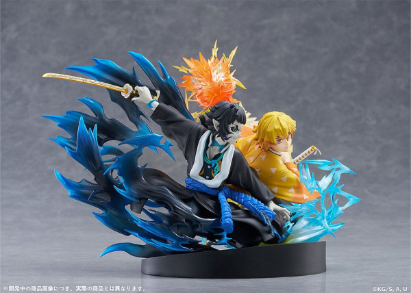 Demon Slayer: Kimetsu no Yaiba PVC Statue Zenitsu Agatsuma & Kaigaku 15 cm 4