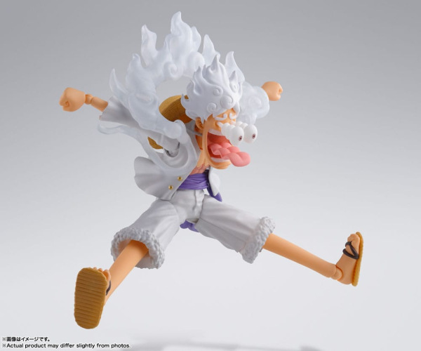 One Piece S.H. Figuarts Action Figure Monkey D. Luffy Gear 5 15 cm 7