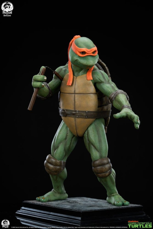 Teenage Mutant Ninja Turtles Statue 1/2 Michelangelo Deluxe Edition 84 cm 2