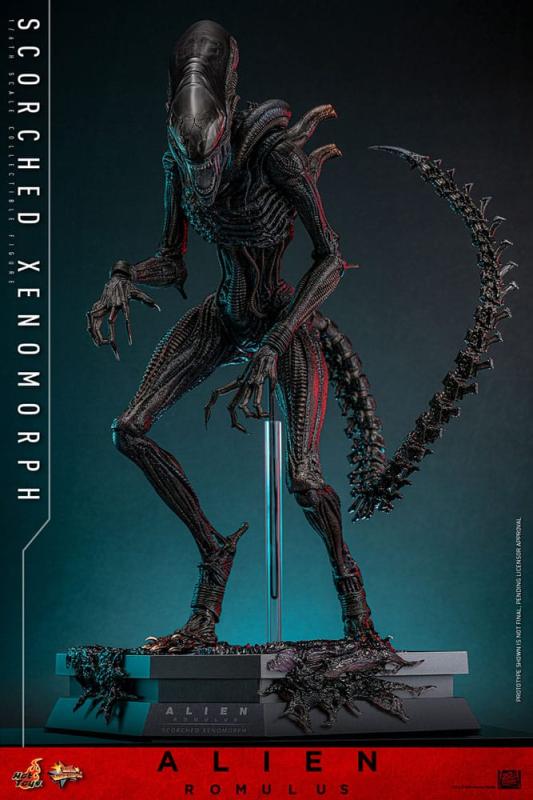 Alien: Romulus Movie Masterpiece Action Figure 1/6 Scorched Xenomorph 44 cm