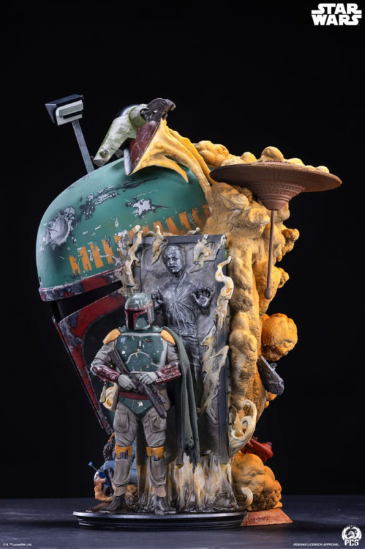 Star Wars The Empire Strikes Back Fine Art Bust Boba Fett 50 cm 5