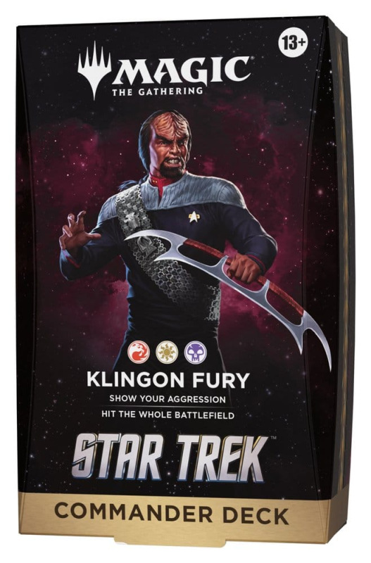Magic the Gathering Star Trek Commander Decks Case (4) english 3