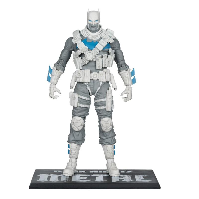 DC Multiverse Action Figure The Grim Knight (Dark Nights Metal) (Black & White Accent Edition) (Gold