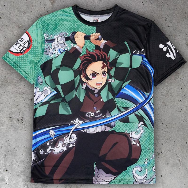 Demon Slayer: Kimetsu no Yaiba T-Shirt Tanjiro Kamado Size S