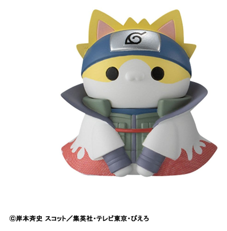 Naruto Shippuden Mega Cat Project Nyaruto! Once upon a time in Konoha village Mini Figures 3 cm Blin 1