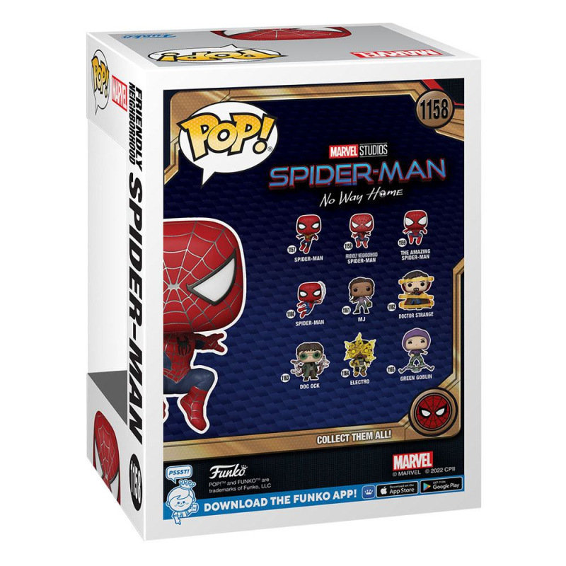 Spider-Man: No Way Home POP! Marvel Vinyl Figure Friendly Neighborhood 9 cm 2