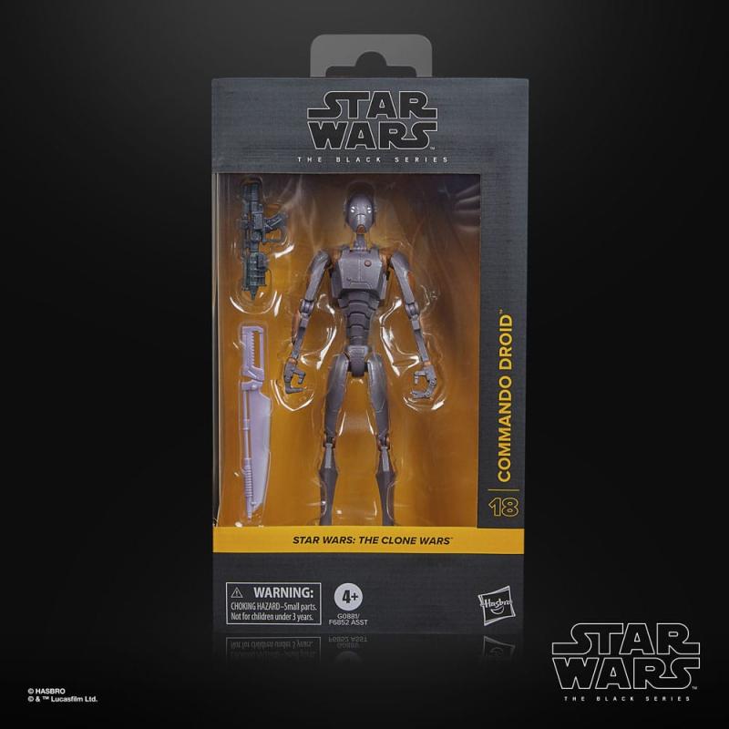 Star Wars: The Clone Wars Black Series Action Figure Commando Droid 15 cm