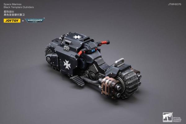 Warhammer 40k Vehicle 1/18 Black Templars Outrider Bike 22 cm