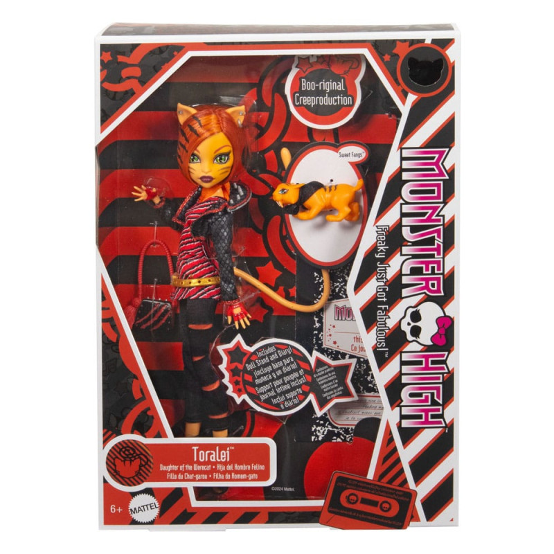 Monster High Boo-riginal Creeproduction Doll Toralei 25 cm 4