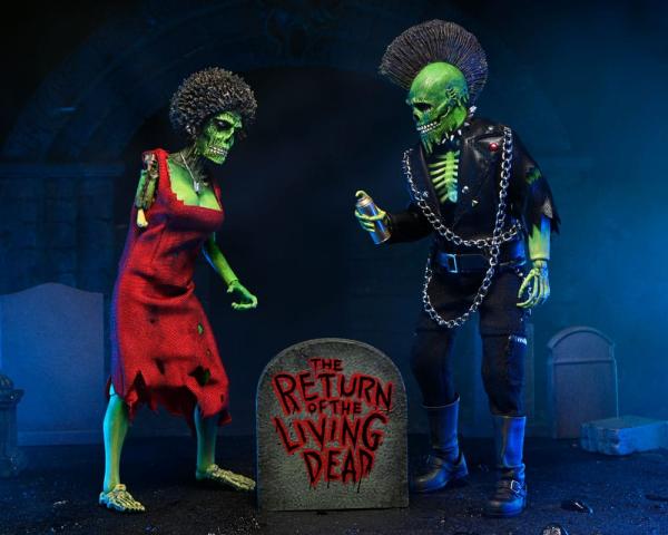 The Return of the Living Dead Clothed Action Figure Trash & Suicide 20 cm