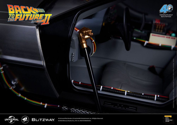 Back to the Future II Premium UMS vehicle 1/6 Time Machine 74 cm 10