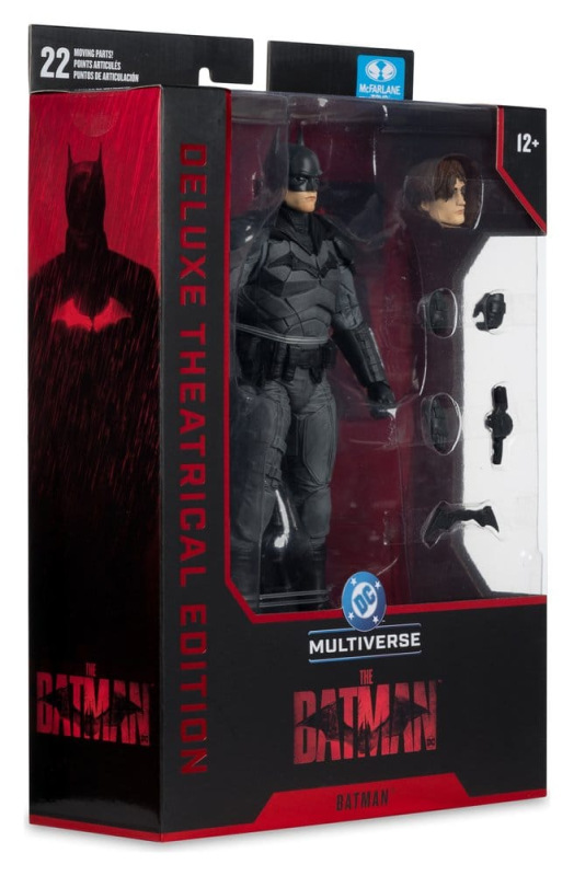 DC Multiverse Action Figure Batman (The Batman) Deluxe Theatrical Edition 18 cm 7