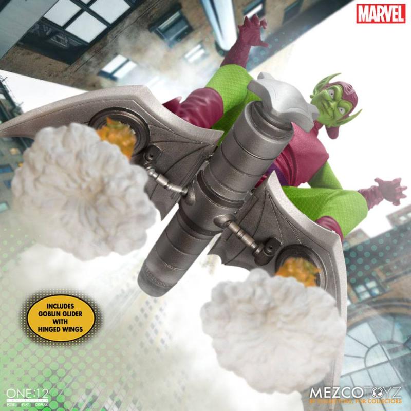 Marvel: Green Goblin Deluxe Edition 1/12 Action Figure - Mezco Toys