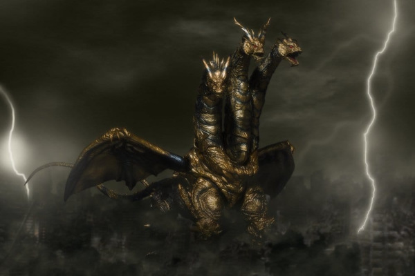 Godzilla S.H.MonsterArts Action Figure Kaizer Ghidorah 25 cm 8