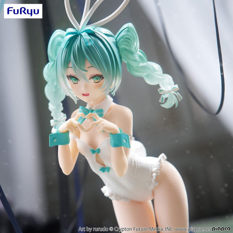 Hatsune Miku BiCute Bunnies PVC Statue Miku Rurudo White Color Ver. 27 cm 8