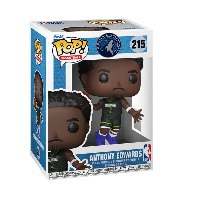 NBA Legends POP! Sports Vinyl Figure Timberwolves- Anthony Edwards 9 cm 1
