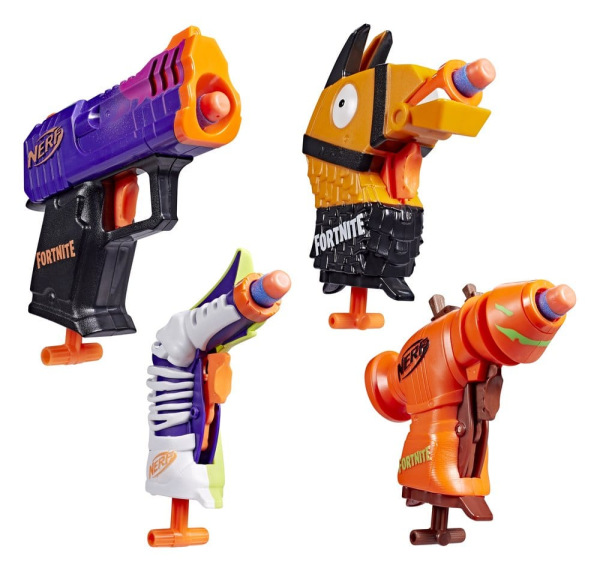 Fortnite NERF Dart Blaster 4-Pack Fortnitemares 3