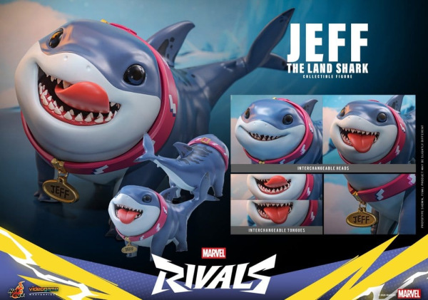 Marvel Rivals Videogame Masterpiece Series Action Figure Jeff the Land Shark 11 cm 9