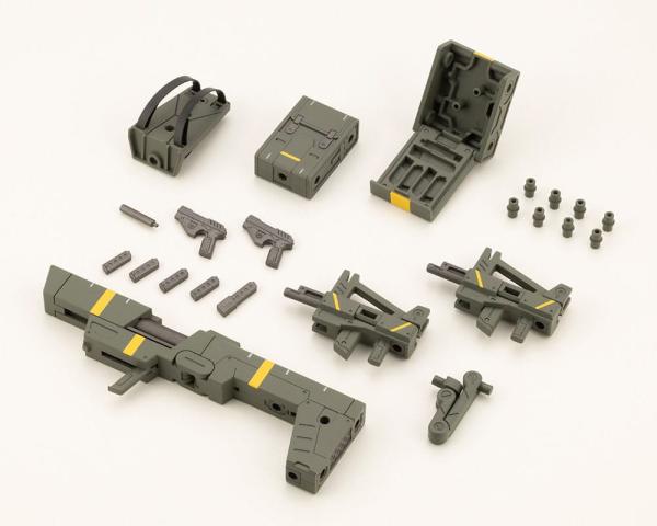 Kotobukiya M.S.G. Model Kit Accessory Set Heavy Weapon Unit 53 Combat Cell Dark Green Ver.