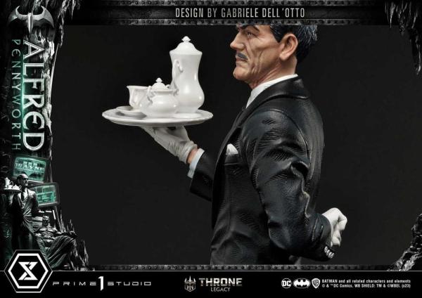 DC Comics Throne Legacy Series Statue Alfred Pennyworth (Batman Comics) Bonus Version 57 cm