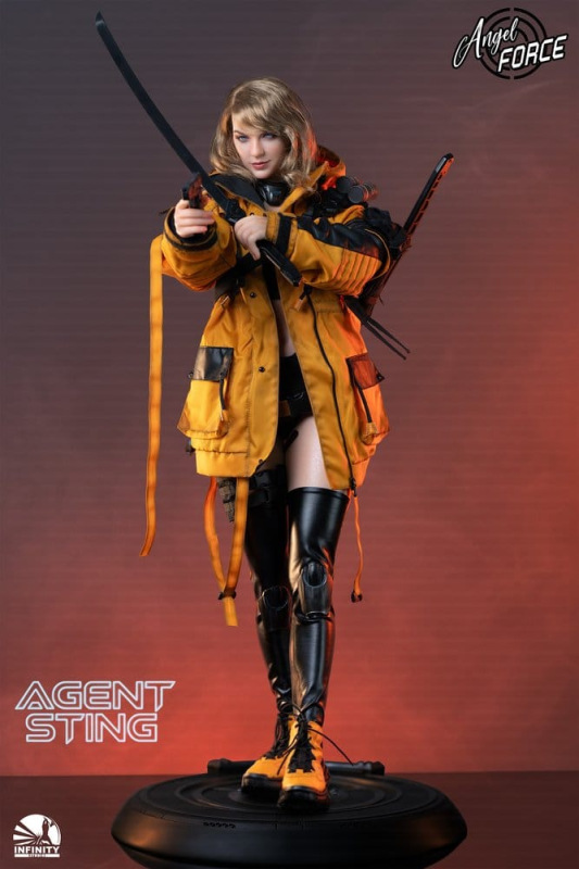 Angel Force Silicone Action Figure 1/3 Agent Sting 70 cm 11