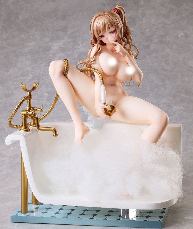 Original Character PVC Figure Girl in the Bath Illustration by Ponzu 26 cm 1