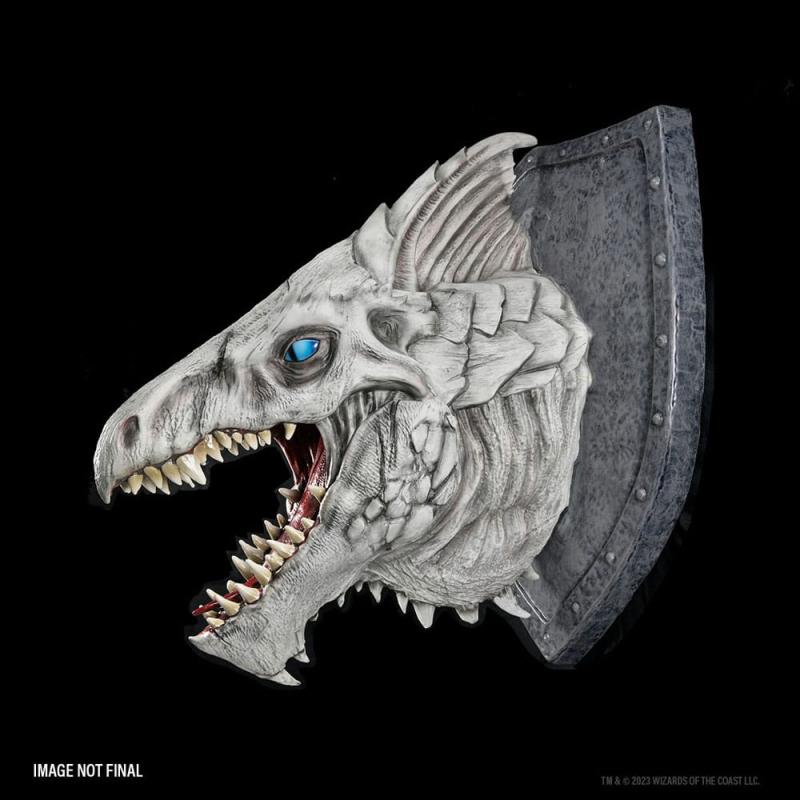 Dungeons & Dragons: White Dragon Trophy Plaque 66 cm 3D Wall Art Replica - Wizkids