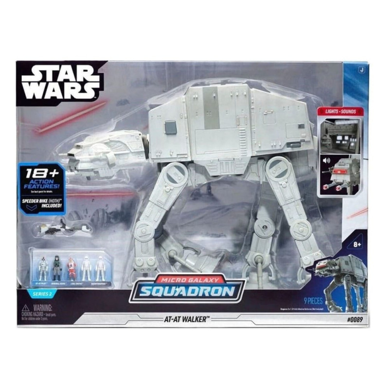 Star Wars Micro Galaxy Squadron Feature Vehicle with Figures Assault Class AT-AT 24 cm 2