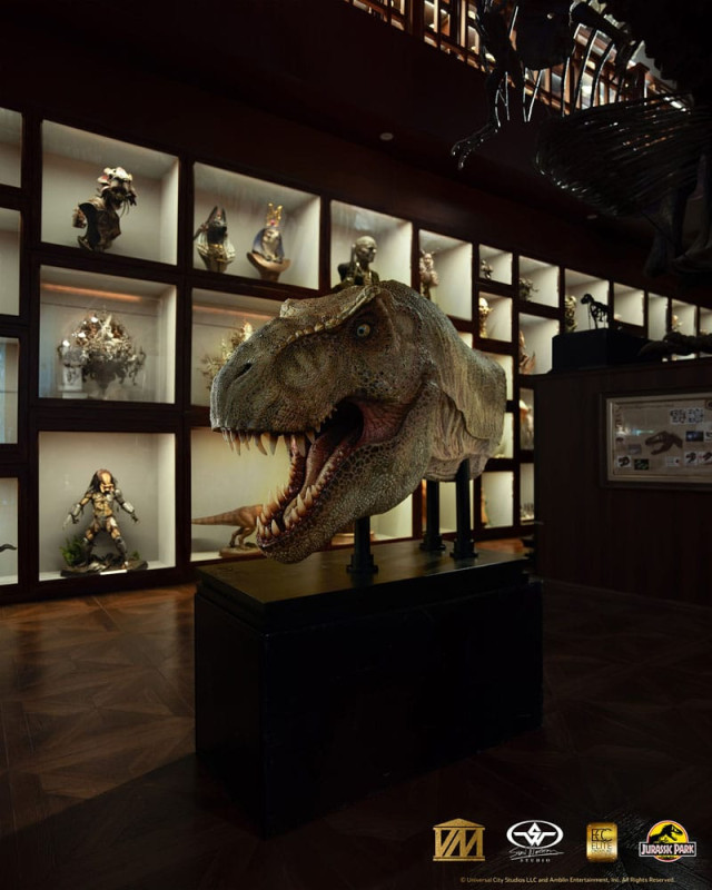 Jurassic Park 1/2 Statue T-Rex Head 105 cm 4