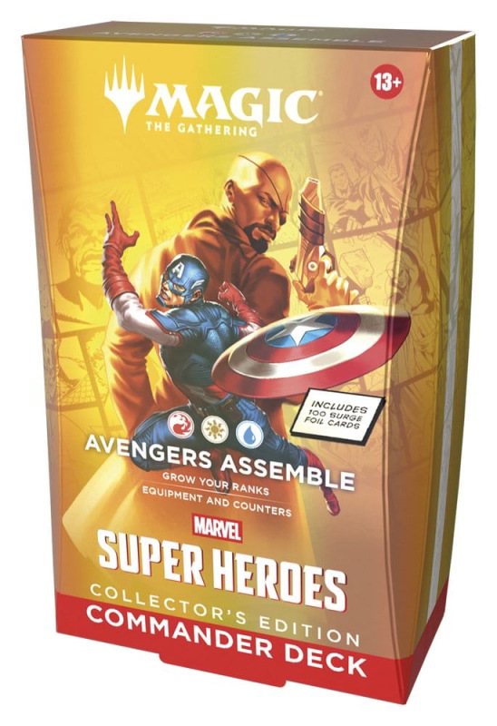 Magic the Gathering Marvel Super Heroes Collector's Edition Commander Decks Case (4) english 3