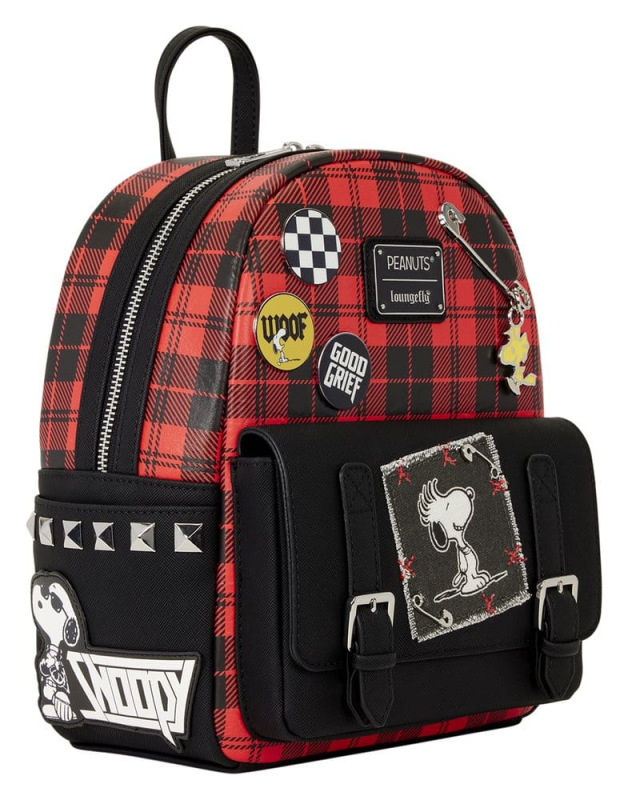 Peanuts by Loungefly Mini Backpack Snoopy Grunge 3
