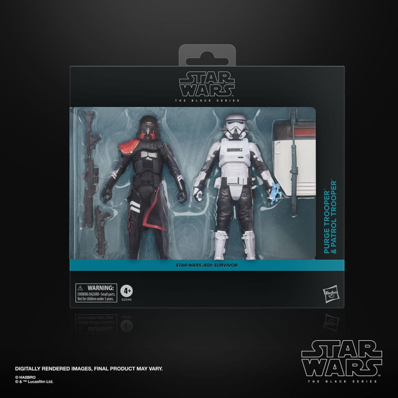 Star Wars Jedi: Survivor Black Series Action Figure 2-Pack Purge Trooper & Patrol Trooper 15 cm 6