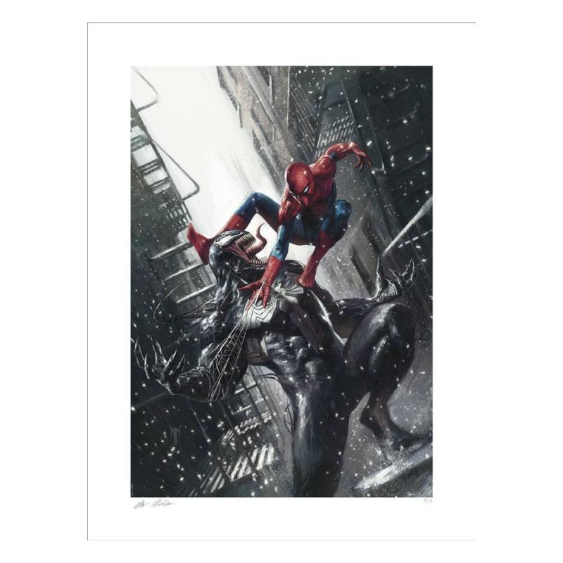 Marvel: Spider-Man vs Venom 46 x 61 cm Art Print - Sideshow Collectibles