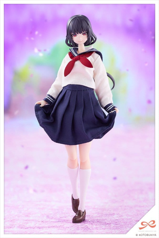 Sousaishojoteien Plastic Model 1/10 Kiru Pla Kuon Yakushiji Touou High School Uniform 16 cm 2