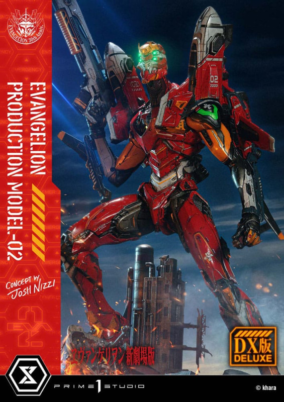 Rebuild of Evangelion Ultimate Diorama Masterline Series Statue Evangelion Production Model-02 (Conc 4
