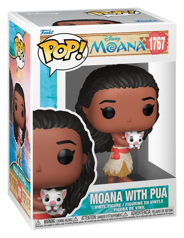 Moana POP! & Buddy Vinyl Figure Moana w/Pua 9 cm 1