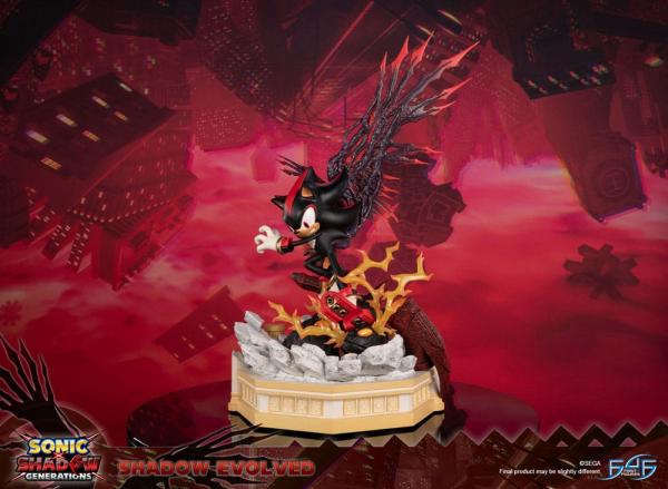 Sonic X Shadow Generations Statue Shadow Evolved 58 cm