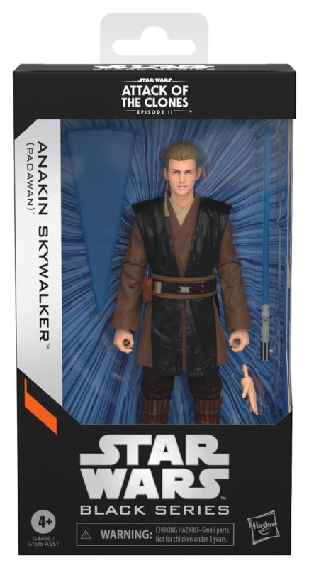 Star Wars Episode II Black Series Action Figure Anakin Skywalker (Padawan) 15 cm 8