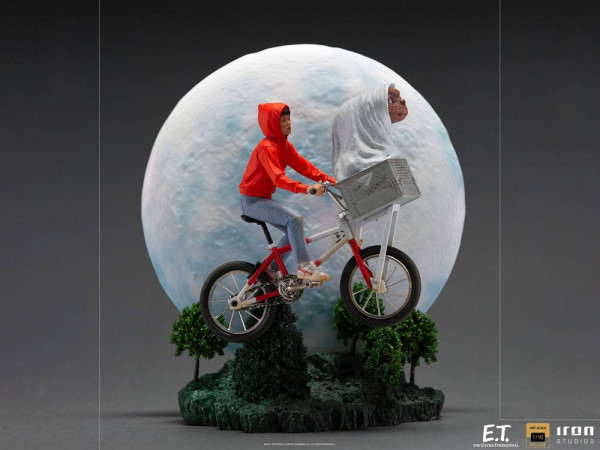 E.T. the Extra-Terrestrial Deluxe Art Scale Statue 1/10 E.T. & Elliot 27 cm 1