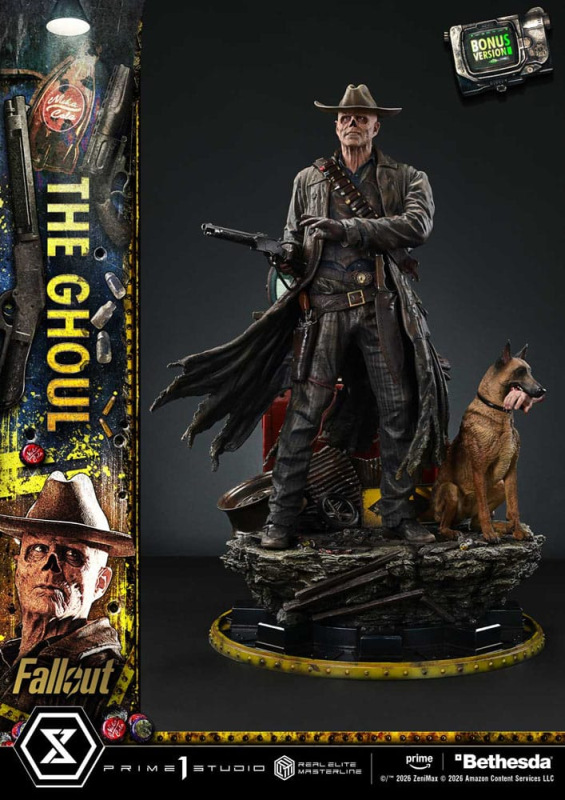 Fallout (TV Series) Real Elite Masterline Series Statue 1/4 The Ghoul DX Bonus Version 64 cm 7