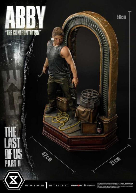 The Last of Us Part II Ultimate Premium Masterline Series Statue 1/4 Abby "The Confrontation" Regula 4