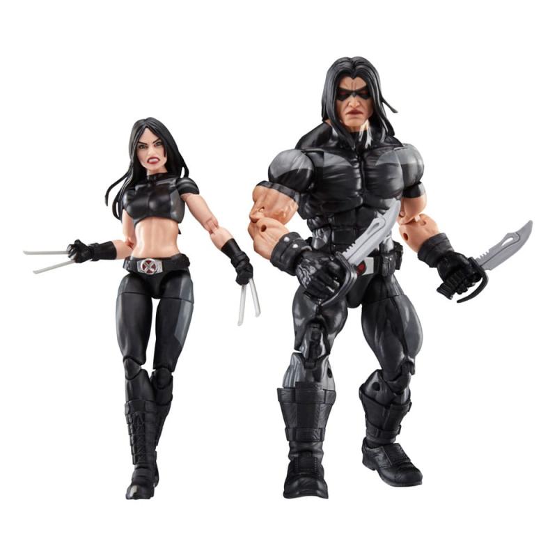 X-Force Marvel Legends Action Figure 2-Pack X-23 & Warpath 15 cm